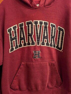 Harvard Hoodie Size Medium